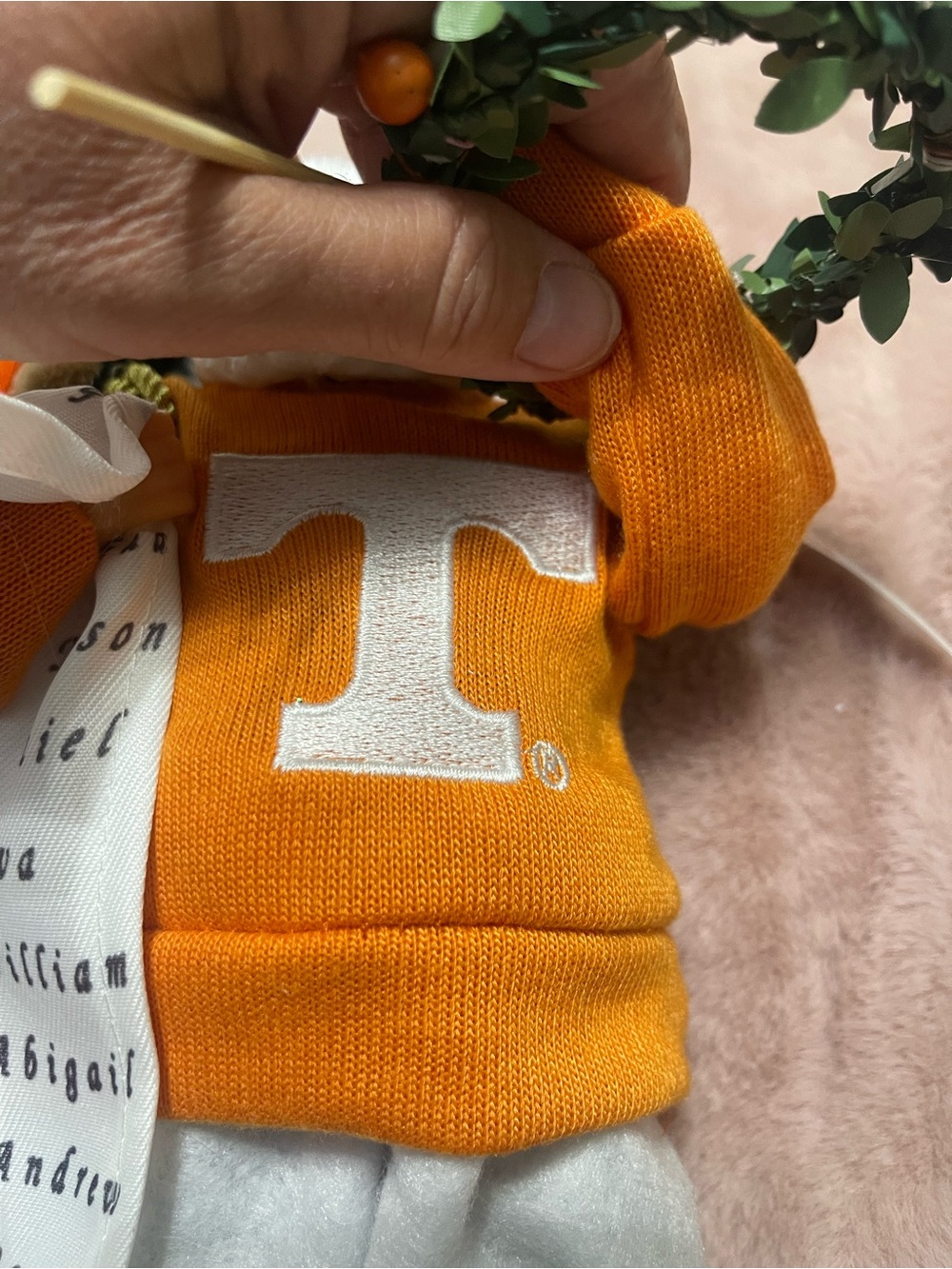 Tennessee Volunteers Santa Figurine - Picture 5 of 7